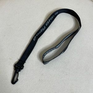 Vintage Black & Gray Body Glove Badge / Key Holder